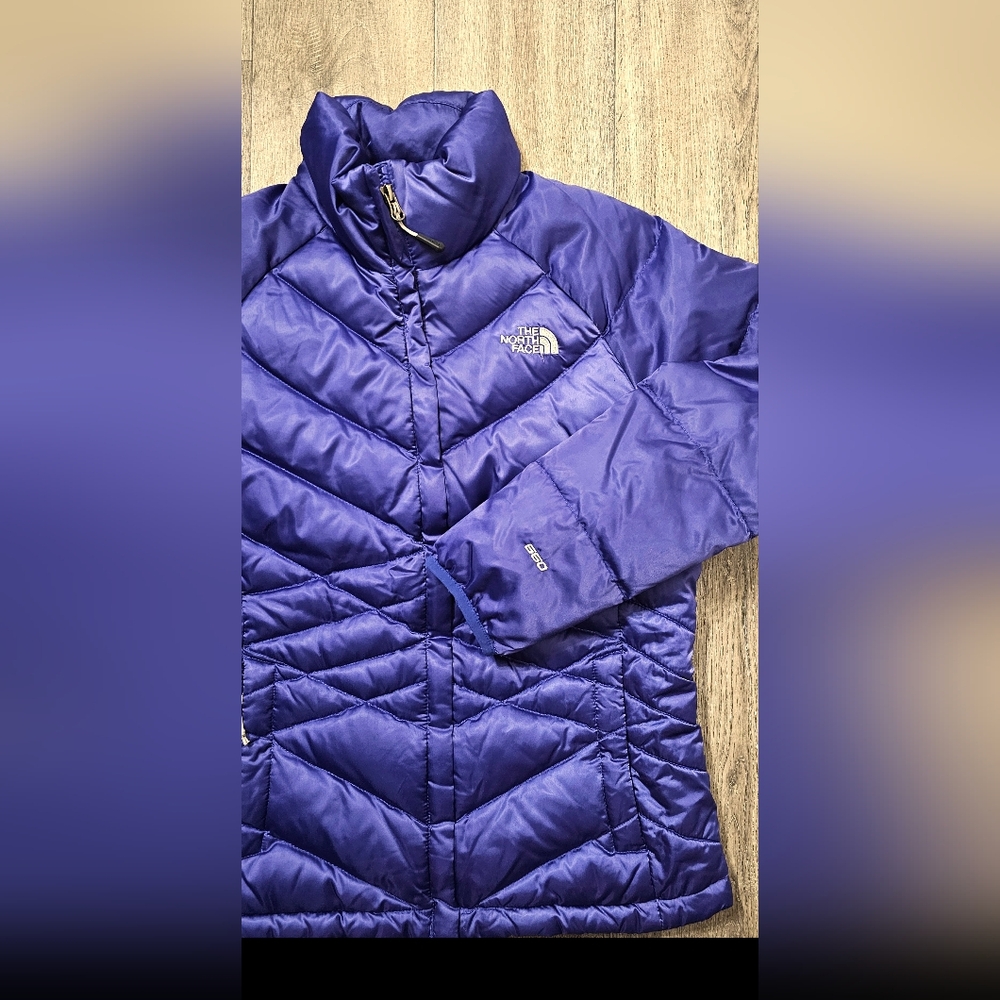 Women's The North Face Aconcagua 550 Puffer Zip Jacket-Size Small - Picture 6 of 6